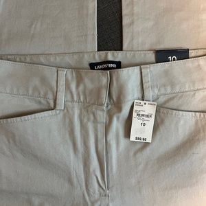 Lands End Size 10 Mid Rise Straight Leg